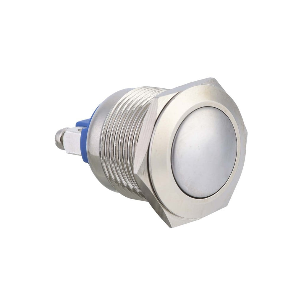 Marine Boat Silver Aluminum Switch Plate LED indicator UL Approved Splashproof 
