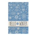 thumbnail image 1 of Artoid Mode Caminos De Mesa Con Copos De Nieve Azules Para Decorar La Mesa Del Comedor En Invierno, Para Fiestas En Casa, 13 X 72 Pulgadas, 1 of 2