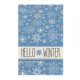 thumbnail image 1 of Artoid Modo de copos de nieve azul Camino de mesa de temporada de invierno de vacaciones de cocina comedor almuerzo Decoración de mesa para el hogar del partido 13x72 pulgadas, 1 of 2