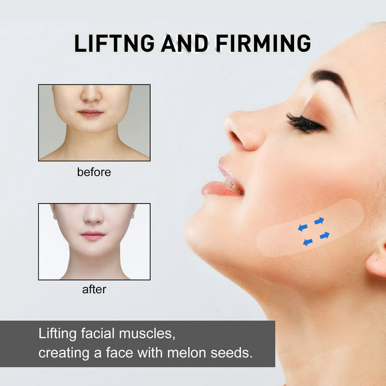BEFOKA Face Lift Tape Instant Face Lift Tape Ultra-thin Waterproof and High  Elasticity Makeup Tool To Hide Facial Wrinkles Lifts Loose Skin