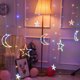 thumbnail image 5 of Guirnalda de luces LED de 3,5 m con forma de estrella y luna (multicolor), 5 of 7
