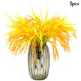thumbnail image 2 of Artificial Plants Rice Ear 5PCS Lifelike Fake Wheat Stems DIY Fall Arrangements, 2 of 10