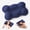 Dark Blue, variant on Mellow Sleep Pillow Cloud Pillow, Ergonomic Memory Foam Cervical Support with Dual Height 3 Zone Contour Design for Side, Back & Stomach Sleepers, Breathable Washable Cover, White WWSOGQH