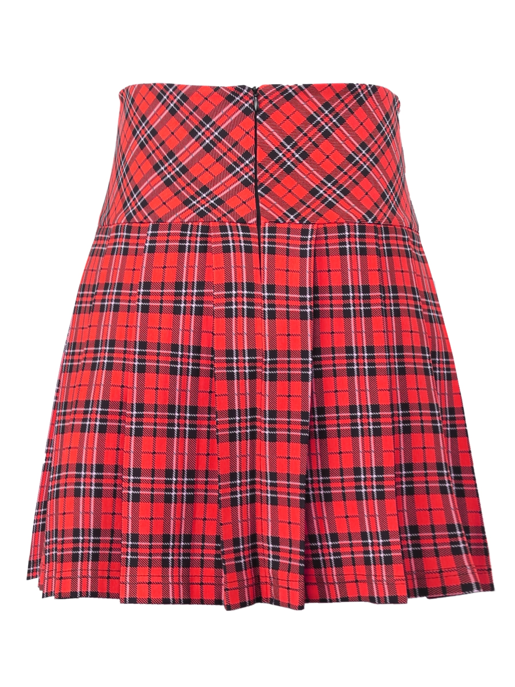【AAKE】CHECK COLLAGE FRILL SK 40aa3ec6-c200-4bb8-b8e9-