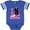 Football Blue and White, variant on Inktastic Houston Texas Cowgirl Girls Baby Bodysuit