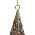 thumbnail image 4 of Northlight Star Shaped Glitter Sequin Christmas Ornament - 5.5" - Rose Gold, 4 of 4