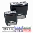 thumbnail image 1 of Do Not Bend Double Line Border Self-Inking Rubber Stamp Ink Stamper for Business Office - Black Ink - Large 2-3/4 Inch, 1 of 7