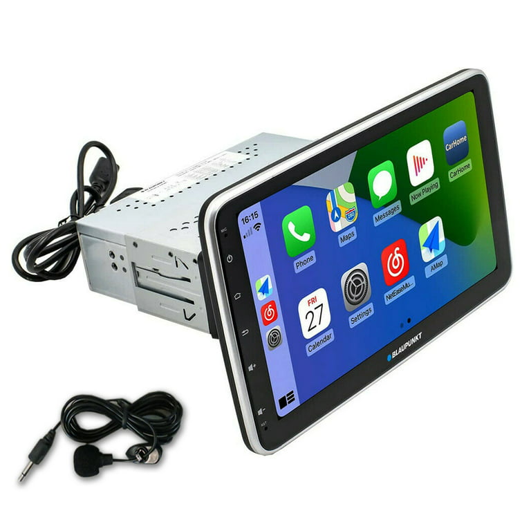 Car Audio 10.1 Touchscreen 1-DIN Bluetooth Multimedia Receiver w
