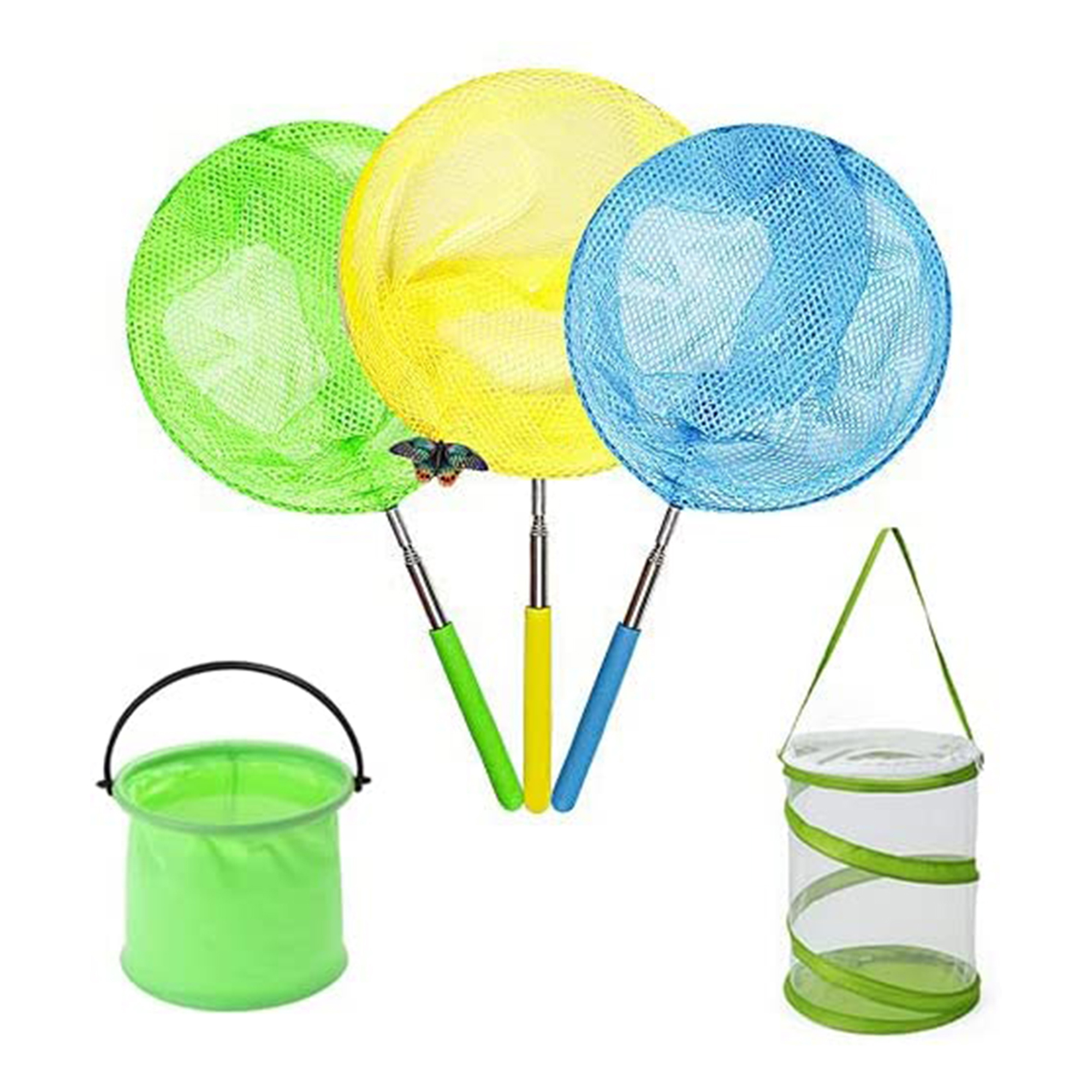 Kids Telescopic Butterfly Fishing Nets Great for Catching Insect Net
