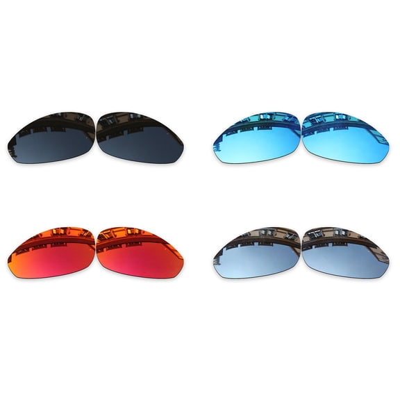 Vonxyz 4 Pack Polarized Replacement Lenses for Oakley Monster Dog Sunglasses