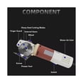 thumbnail image 2 of 65mm Handheld Electric Scissors Electric Circular Knife Cutting Machine Cloth Cutting Machine Cloth Cutter ,Multi Purpose, 2 of 6