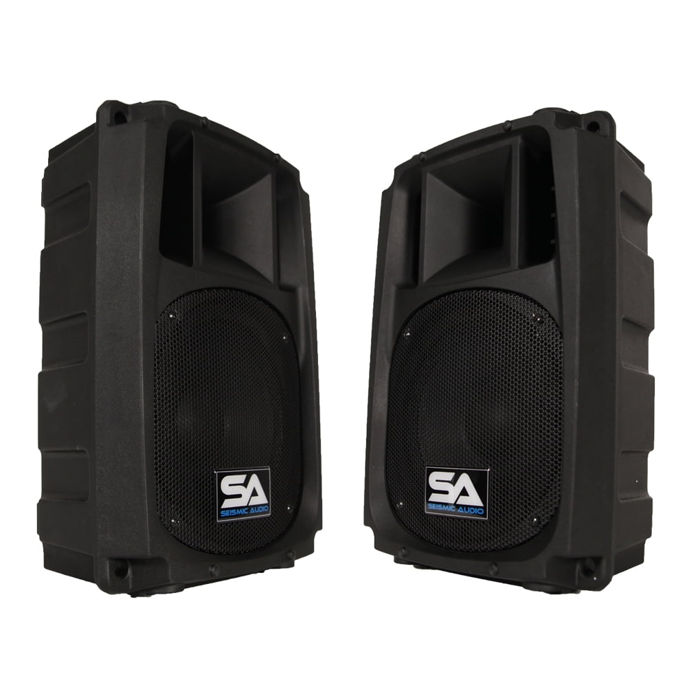 seismic audio powered speakers