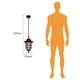 thumbnail image 4 of Lámpara de Exterior, Tecnolite, Colgante Tipo Farol, 26 W, 4 of 5