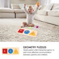 thumbnail image 4 of 1 Set of Montessori Object Permanence Box Wooden Drawer Box Geometric Shape Matching Block, 4 of 8