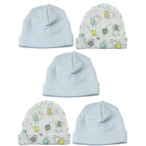 Bambini Boys Baby Caps (Pack of 5)