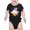 Black, variant on Cute Baby Bunny In Basket Bodysuit Infant -Image by Shutterstock, 24 Months