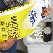 Diamond Crystal Bright and Soft Water Softener Salt Pellets, 40 lb Bag