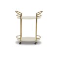 thumbnail image 2 of Signature Design by Ashley Casual Tarica Bar Cart  Cream/Gold Finish, 2 of 5