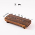 thumbnail image 2 of Wood Risers for Decor Display, Bathroom Counter Sink Decor, Dish Soap Tray Wood Tray for Kitchen Counter, Small Wooden Soap Stand, Wood Soap Pedestal, Soap Dispenser Stand Modern Farmhouse, 2 of 4