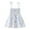 White, variant on Odeerbi 2025 Summer Toddler Baby Girls Sleeveless Sling Dress Graphic Print Children's Clothing