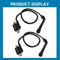 thumbnail image 5 of SEBLAFF 2 x Motorcycle Ignition Coils Replacement for Suzuki VL800 VL800T VL800Z Boulevard C50 2005-2019 Replacement for 33420-41F10 33410-39G10, 5 of 7