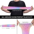 thumbnail image 3 of Kdxio Colorful Glitters Print UV Sun Protection Arm Sleeves - Tattoo Cover Up - Basketball Arm Sleeve UPF 50 Cooling for Men Women, 3 of 7