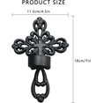 thumbnail image 2 of 2 Pcs Cross Wall Sconce Candle Holder, Wall-Mount Metal Candle Holders for Home, 2 of 5