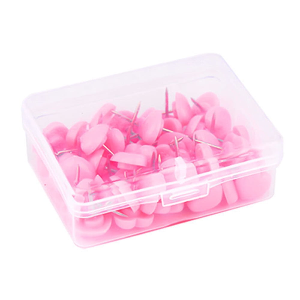 HeartShaped Push Pin Creatives Cute Location Thumbtacks Memo