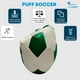thumbnail image 2 of Puff Balón de Soccer Kids Lunics Confortable Blanco/Verde Puff Soccer Ch BC/VD, 2 of 7