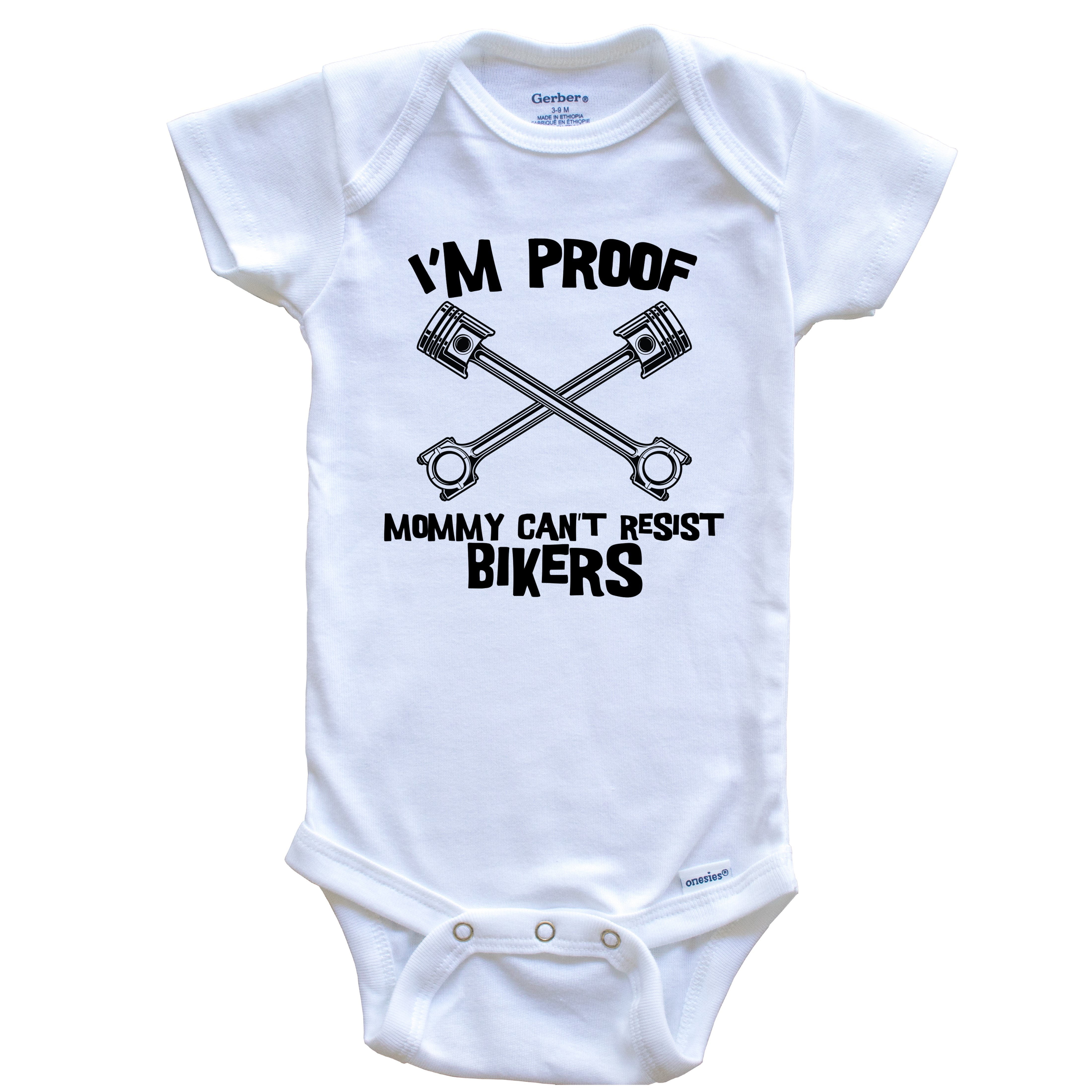baby biker onesie