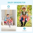 thumbnail image 4 of RedSwing 3 in 1 Swing Seat Toddler Swing Anti Flip Snug Secure Detachable Infants to Teens for Outside Playground Pink Orange Blue, 4 of 9