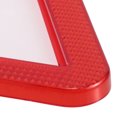BESTYASH 5Pcs Red Plastic Reflective Stickers for Trucks Car Bumper ...