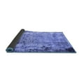 thumbnail image 2 of Ahgly Company Indoor Square Oriental Blue Industrial Area Rugs, 7' Square, 2 of 4