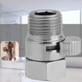 thumbnail image 3 of Shut Off Valve Shower Head Brass Head Valve Water Saving Fluid Control for Bidet Sprayer G1/2, 3 of 5