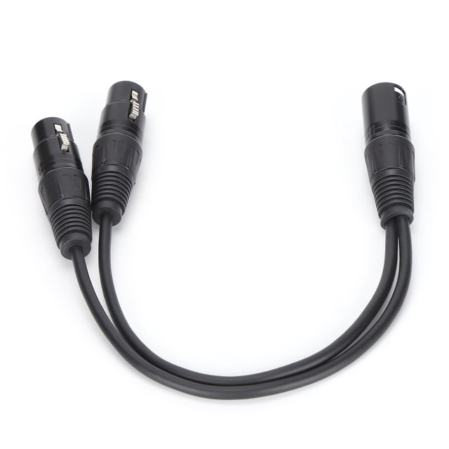 Xlr Male To Dual Xlr Female Cable Y-type Audio Cord Dual Xlr Female Cable Microphone Cable JORINDO JD606 XLR Male To Dual XLR Female Cable YType Splitter Audio Microphone Cable