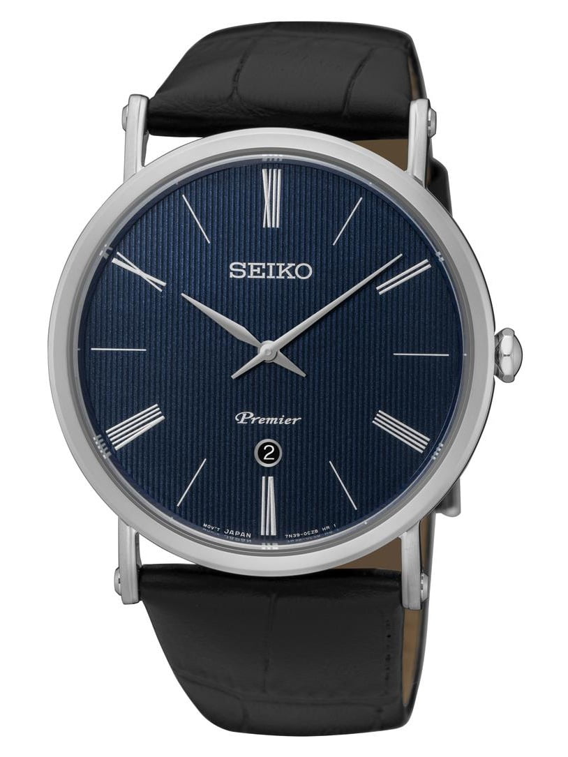 seiko premier blue