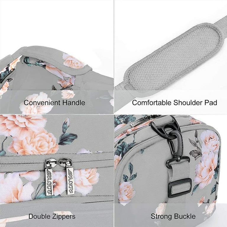 Mosiso Waterproof Sports Duffle Bag Gym Bag Travel Duffel with Adjustable Strap for Sports Gym Vacation Shopping and Travel