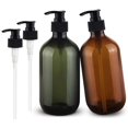 thumbnail image 4 of Pump Bottles, 17oz/500ml Liquid Soap Pump Bottles Dispenser Large Empty Plastic Refillable Containers, 4 of 9