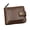 Light Brown, variant on Men Wallet,Vintage PU Leather MultiCard Zipper Wallet,Large Capacity Buckle Credit Card Holder Wallets,Flap ID Window Zip CoPocket Storage Wallets