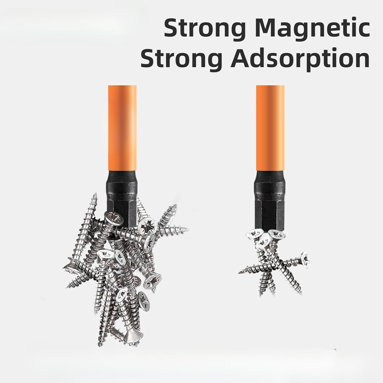 Allen Wrench Drill Bit Set 22pc Hex Bit Set, Impact Driver Bit Set, Screwdriver Bit Set, Allen Wrenches Sets, Allen Socket Set, 2" Long Metric&SAE 1/4" Hex Shank Magnetic Allen Key Drill Bits