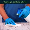 thumbnail image 4 of FifthPulse Blue Nitrile Disposable Gloves - 100 Count - 3 Mil Nitrile Gloves Small - Powder and Latex Free Rubber Gloves - Surgical Medical Exam Gloves - Food Safe Cooking Gloves, 4 of 5