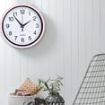 thumbnail image 4 of Tnobhg 8 Inch Wall Clock Silent Non-Ticking Hanging Clock Large Number Round Clock for Home Office Decoration, 4 of 8