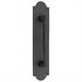 thumbnail image 2 of Acorn ILQBP Iron Art Hand Forged Pull with IMC Plate - Black, 2 of 2