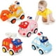 thumbnail image 1 of Kid Toy Cars, 4pcs Cartoon Wind Up Cars, Push And Go Toy Cars, Pull Back Cars Toy Cars Gifts GuanGuan, 1 of 4