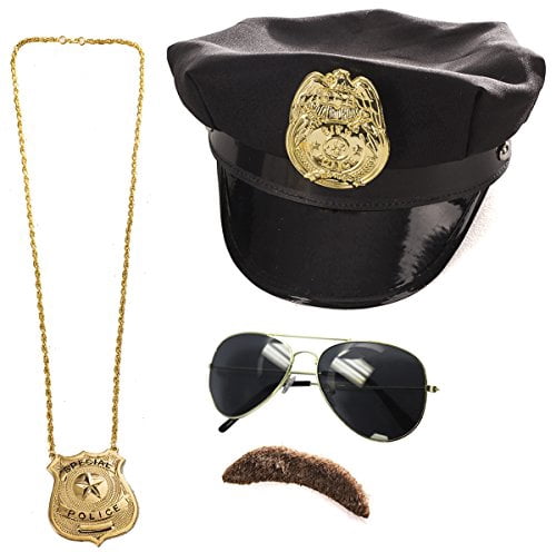 Tigerdoe Police Costume Accessories - 4 
