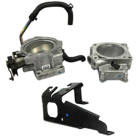 Jeep Cherokee Throttle Body Spacer - New OEM Throttle Body (17096163) & Spacer (12561476) for Cadillac 1996-1999 4.6L