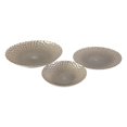 thumbnail image 1 of IMAX Corporation Cucine 3 Piece Glass Platter Set in Beige, 1 of 1