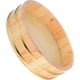 thumbnail image 3 of Hangiri 4Piece Japanese Wooden Oke Bowl, Gold Edge, for Sushi Rice Preparation, Kitchen Storage, Restaurant Use, 3 of 5