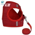 thumbnail image 5 of Deago No Pull Dog Pet Harness With Leash Reflective Soft No Choke Easy Control for Small Dog Cat Outdoor Walking Travel (Red, S), 5 of 9