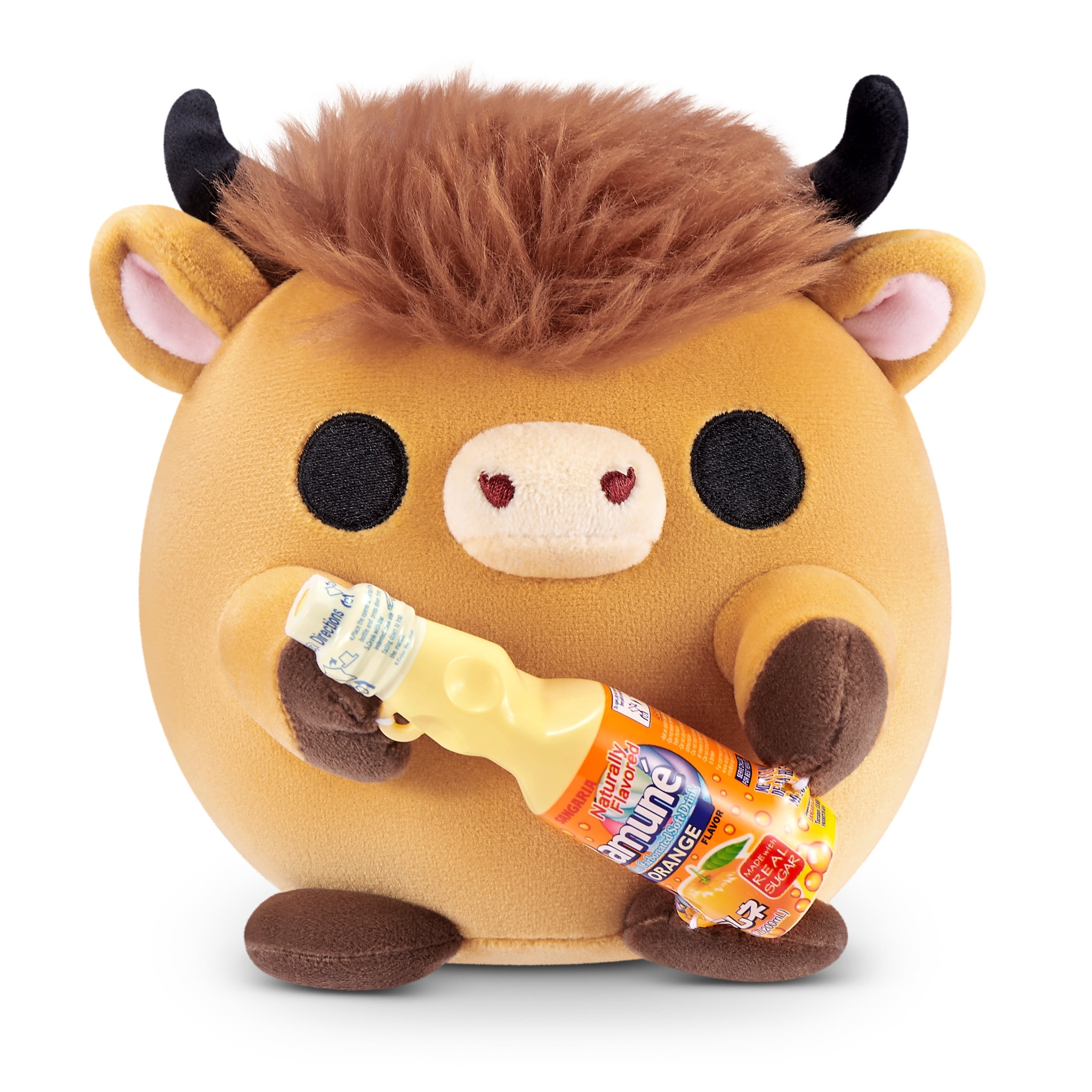 Snackles Peluche série 3 5 pouces sous licence de ZURU, Peluche avec licence accessoires Snack Brand